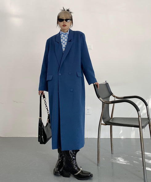 Modern Double Long Coat