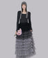 Cascade Frill Long Skirt