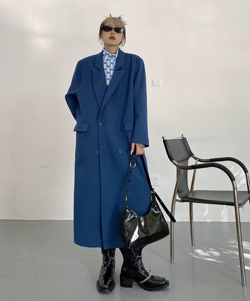 Modern Double Long Coat