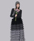 Cascade Frill Long Skirt