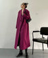 Magenta Long Coat