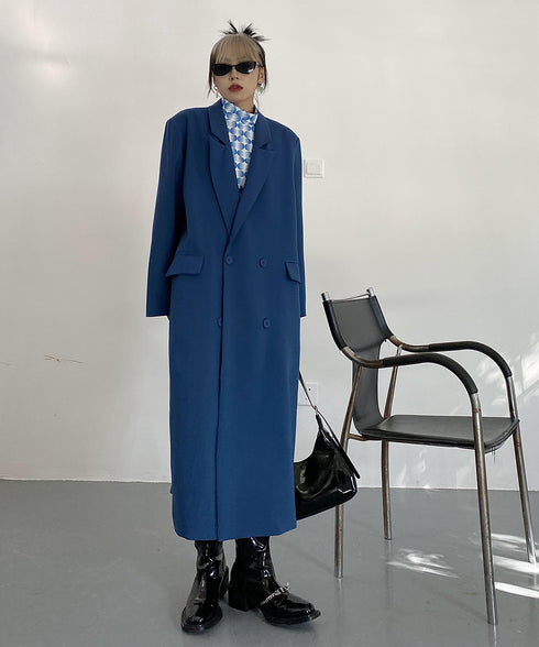 Modern Double Long Coat