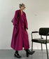 Magenta Long Coat