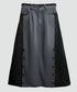 Dual Panel Buttoned Skirt