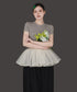 Halo Flare Mini Skirt