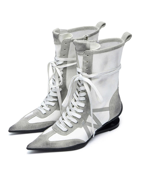 Edge Lace Combat Boots