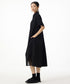 Mesh Panel Flow Dress