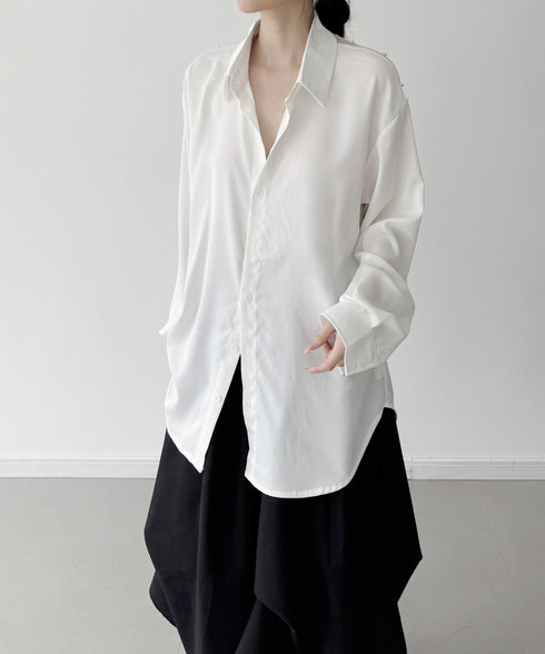 Pearl Sheer Back Blouse