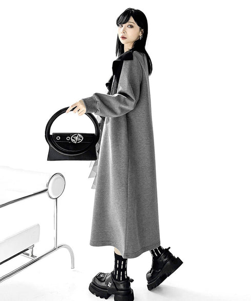 Sheer Frill Panel Cut Dress