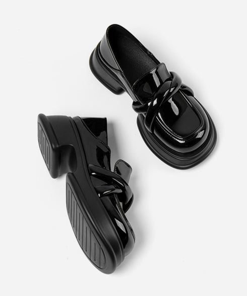 Gloss Chain Loafers