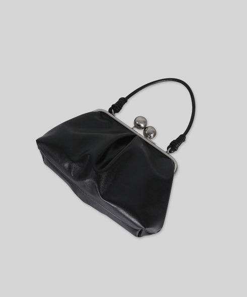 Metal Clasp Soft Bag