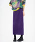 Corduroy Straight Maxi Skirt