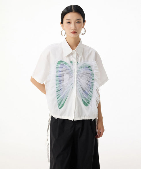 Alaria Flutter Blouse