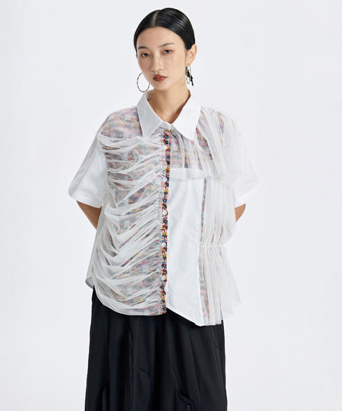 Veil Gather Blouse
