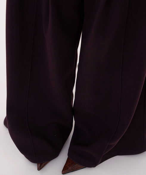 Fluid Pleat Wide Pants