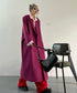 Magenta Long Coat