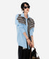 Stripe Layered Oversized Shirt