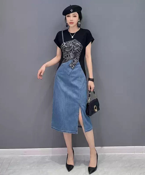 Panel Line Dress