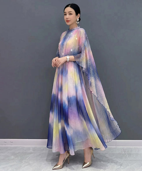 Prism Cape Dress