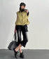 Grid Zip Vest