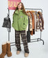 Mocha Line Check Pants