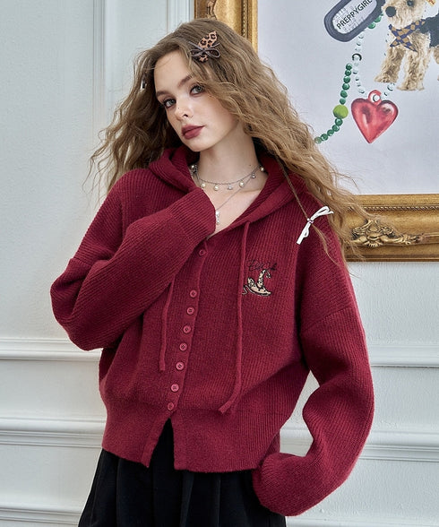Mirelle Hood Cardigan
