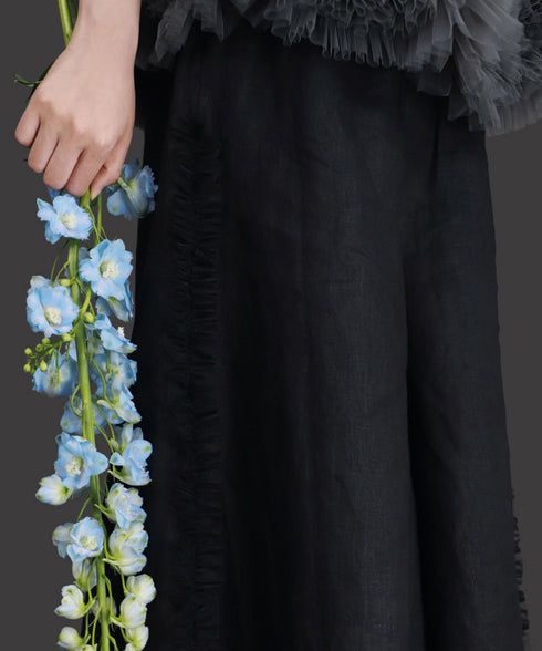 Ripple Seam Wide Pants