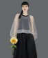 Aerial Veil Sleeve Top