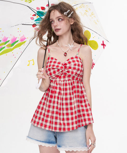 Candy Check Cami