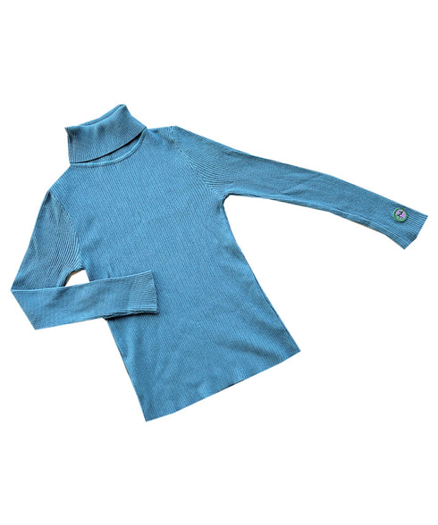 Rib Turtleneck Knit Top