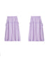 Sheer Balloon Hem Skirt