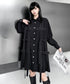 Line Strap Shirt Dress