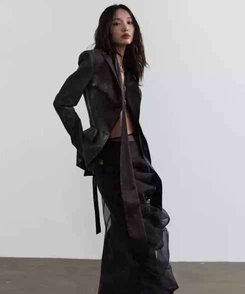 Structured Zip-up Jacket