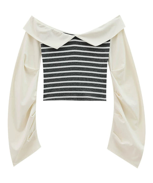 Bicolor Zip Top & Skirt Co-ord