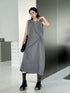 Twist Detail Sleeveless Dress