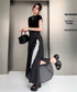 Ruffle Line Layer Skirt