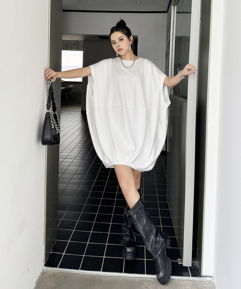 Balloon Silhouette Dress