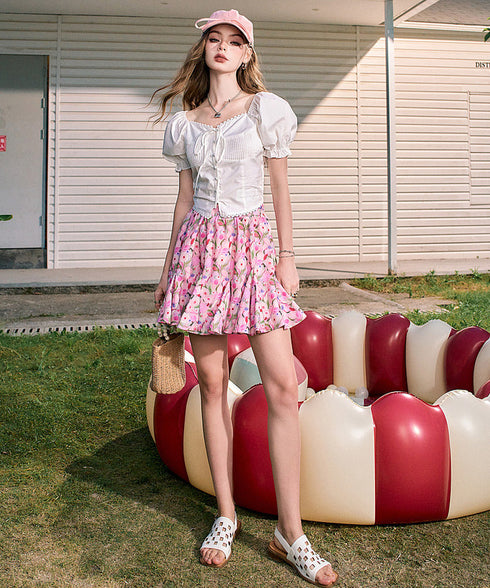 Bloom Ripple Skirt