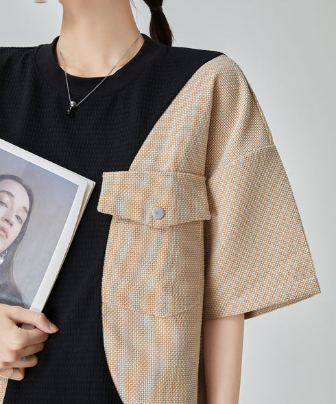 Panel Pocket Combo Top