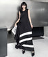Pleated Contrast Stripe Series