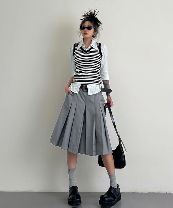Center Pleat Culottes