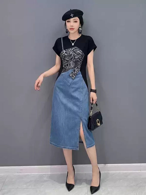 Panel Line Dress