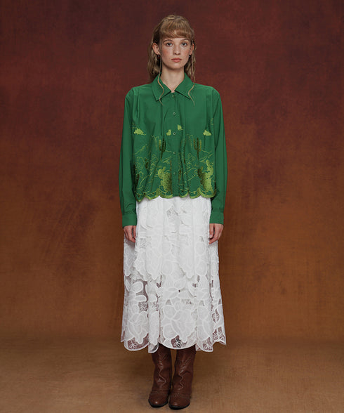 Cactus Embroidery Series