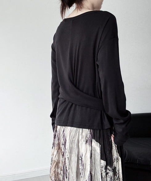 Pearl Sheer Back Blouse