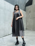 Layered Mesh Flare Dress