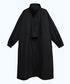 High Neck Wide Long Jacket
