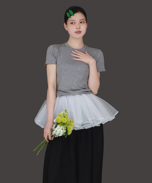 Halo Flare Mini Skirt