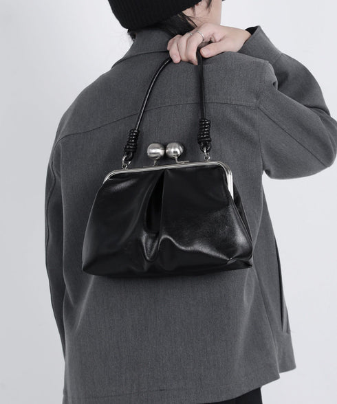 Metal Clasp Soft Bag