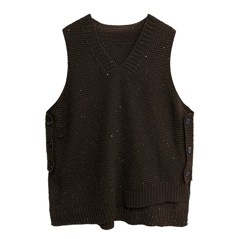 Glitter Knit Vest&Minimal Layered Shirt Series
