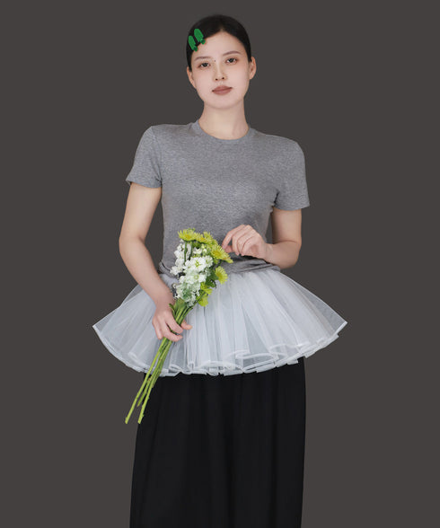 Halo Flare Mini Skirt